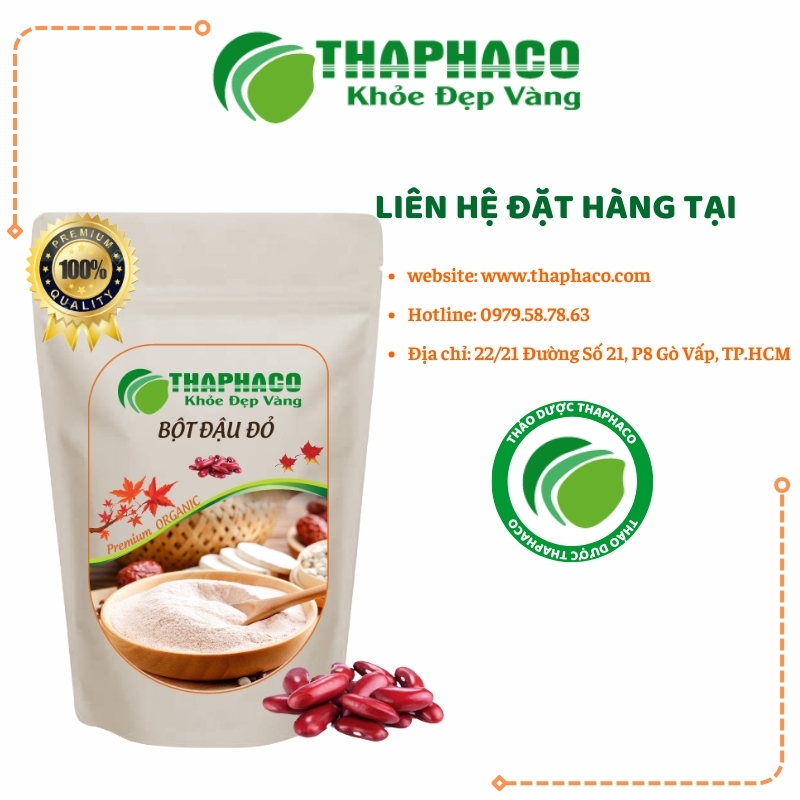 Bột đậu đỏ nguyên chất tại TP.HCM