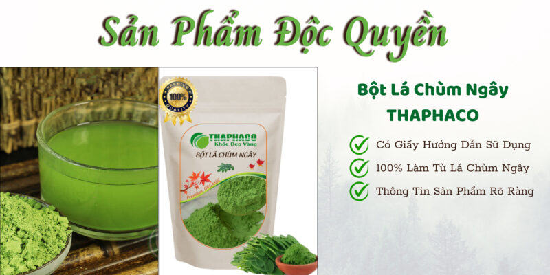Địa chỉ bán bột lá chùm ngây nguyên chất tại TP.HCM