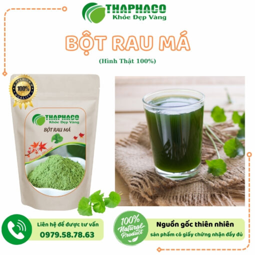 Bột Rau Má Sấy Lạnh Nguyên Chất - Hình ảnh 4