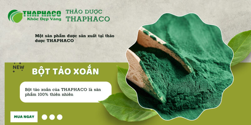 Bột tảo xoắn nguyên chất