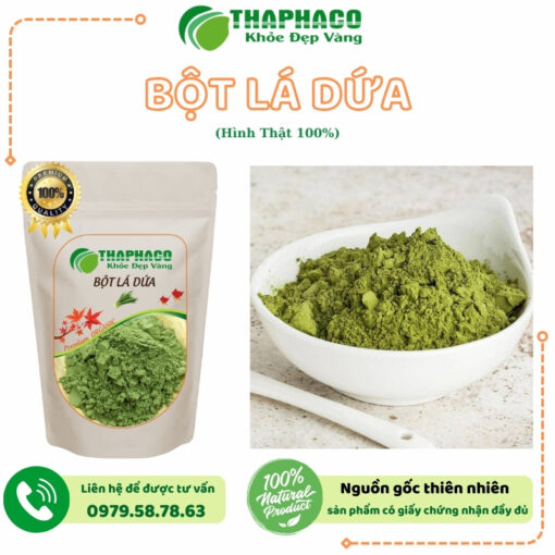 Địa Chỉ Bán Bột Lá Dứa Nguyên Chất Tại TP.HCM - Hình ảnh 2