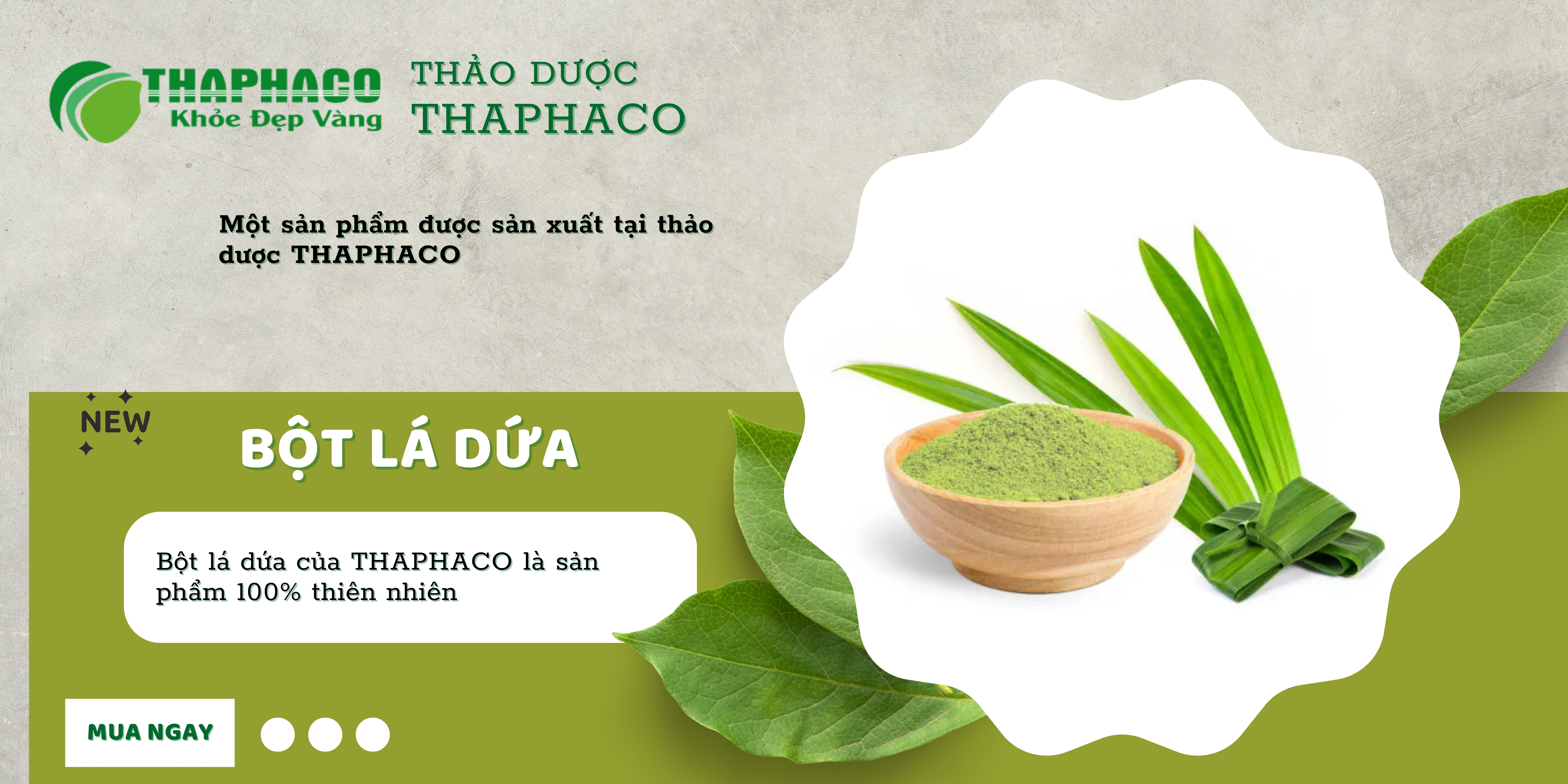 Bột Lá Dứa
