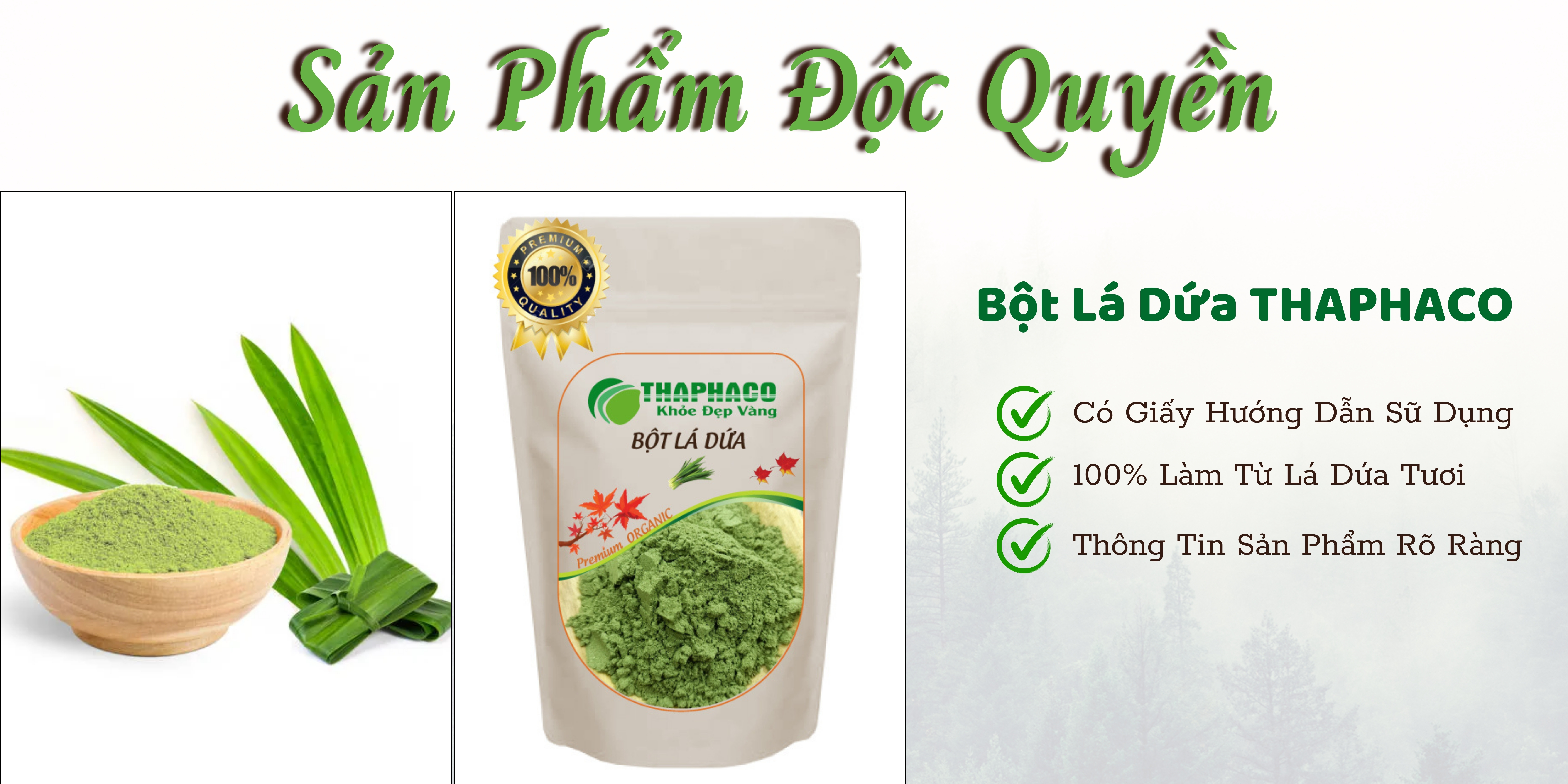 Quy Trình Sản Xuất Bột Lá Dứa