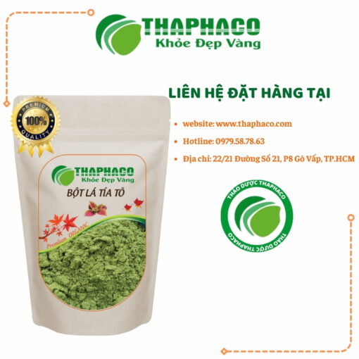 Địa Chỉ Bán Bột Lá Tía Tô Nguyên Chất Tại TP.HCM - Hình ảnh 4