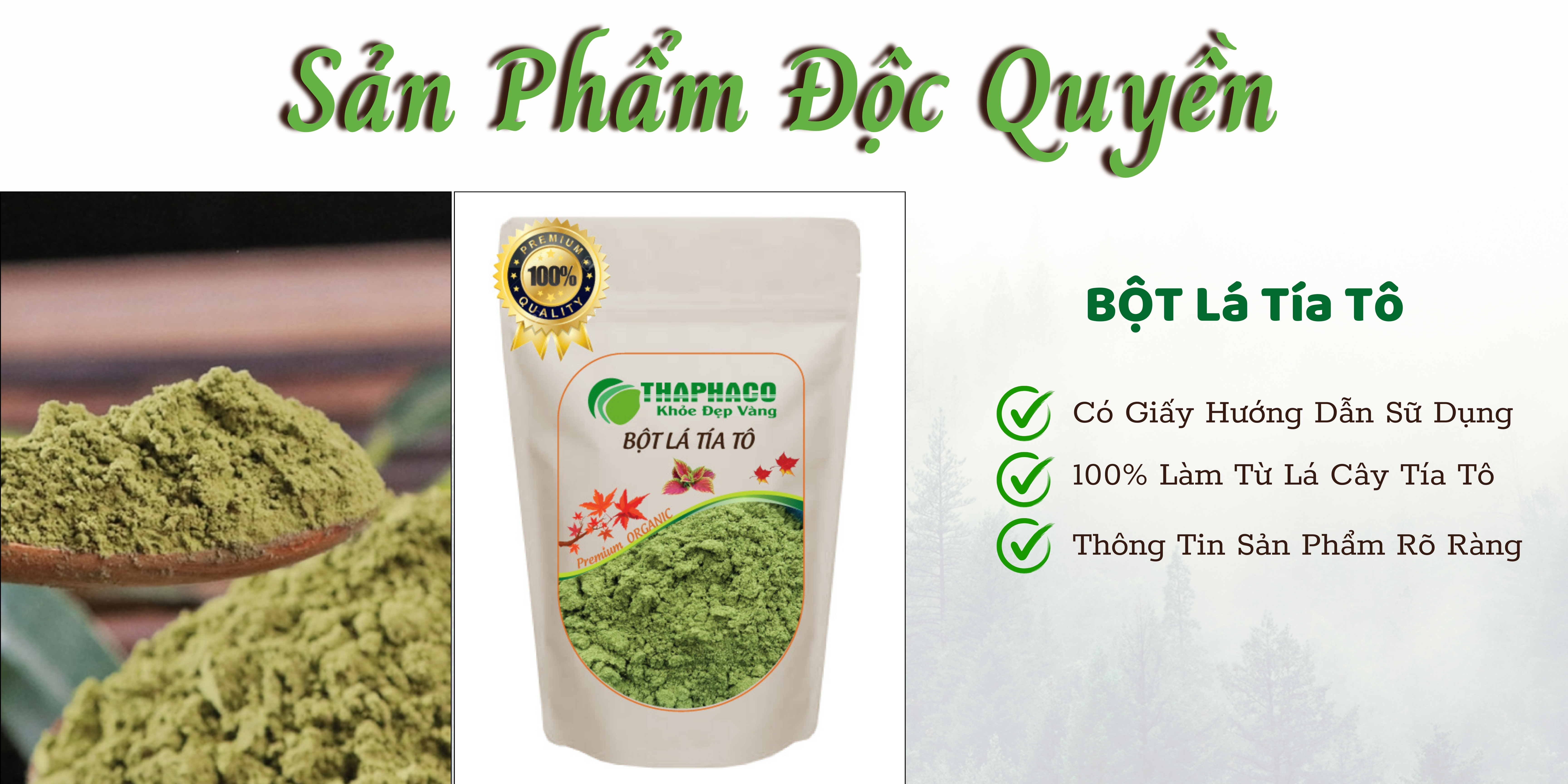 Quy trình sấy lạnh Bột Lá Tía Tô