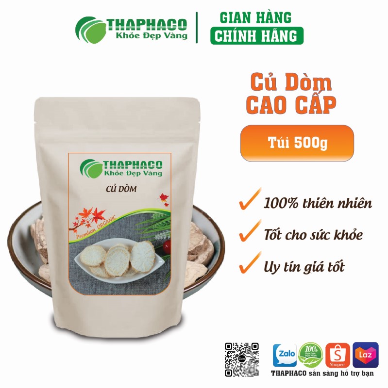 Củ Dòm Hỗ Trợ Tiêu Hóa và Giải Độc Cơ Thể
