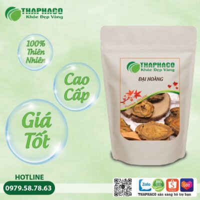 Đại Hoàng đạt chuẩn GACP-WHO của Thaphaco có mức giá chỉ 200.000đ