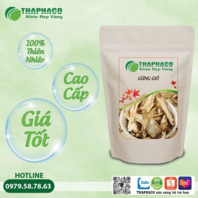 Mua gừng gió/gừng rừng/ngải xanh sấy khô tại TP.HCM