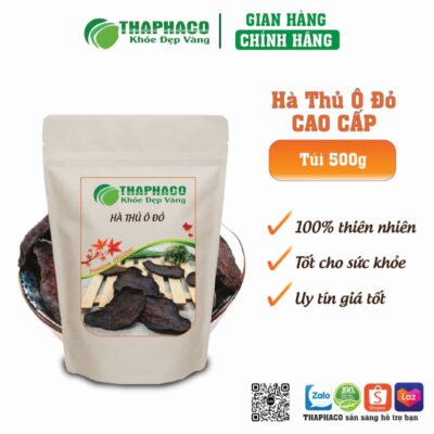 Hà Thủ Ô Đỏ Sơ Chế Thaphaco Giá Tốt Chỉ 250.000 VNĐ