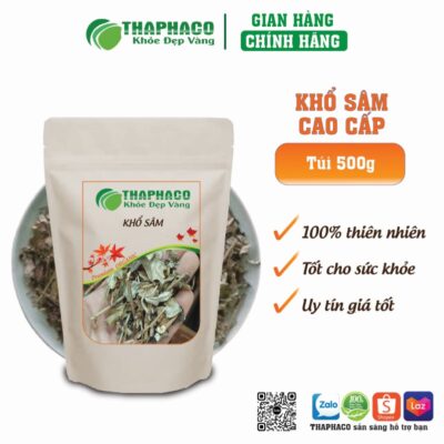 Khổ Sâm còn giúp hạ sốt, lợi tiểu, kháng khuẩn và hỗ trợ giải độc gan