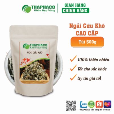 Ngải cứu khô giúp làm ấm cơ thể, tăng cường lưu thông máu