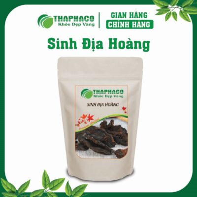 Sinh Địa Hoàng là củ Địa Hoàng tươi đã sơ chế khô