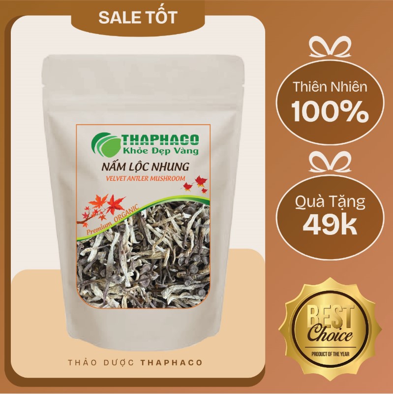 Nấm lộc nhung sấy khô - Thảo Dược THAPHACO