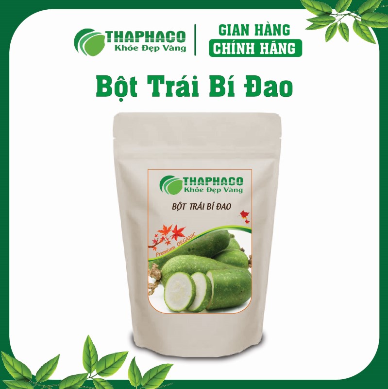 Bột Trái Bí Đao nguyên chất 100%, được chế biến từ những quả bí đao tươi ngon nhất