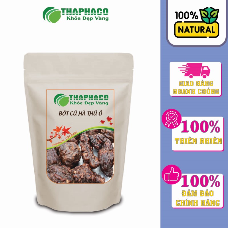 Bột Củ Hà Thủ Ô của Thaphaco trải qua quy trình sản xuất khép kín