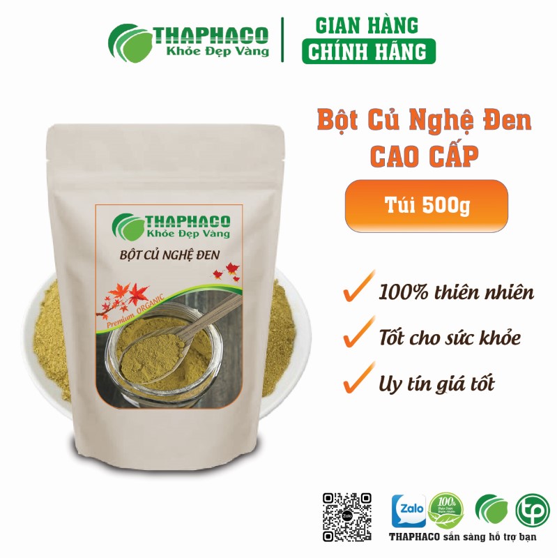 Hướng Dẫn Sử Dụng Bột Củ Nghệ Đen Thaphaco