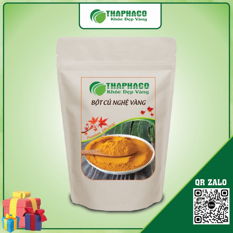 Bột nghệ vàng Thaphaco chứa Curcumin, chất chống oxy hóa mạnh mẽ
