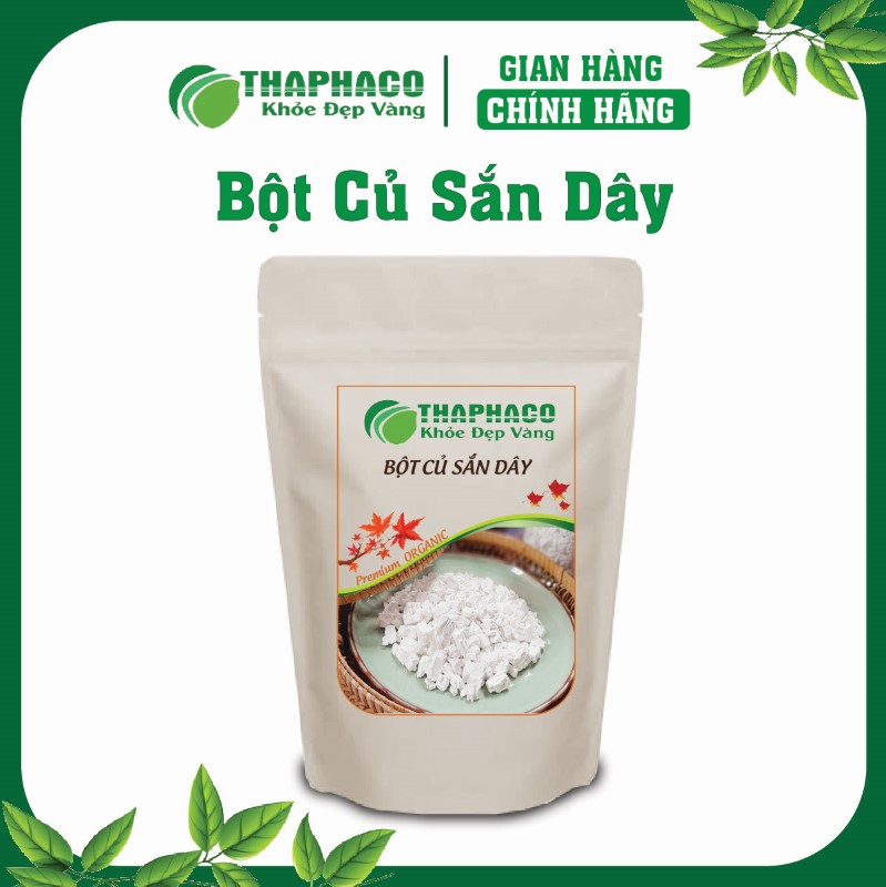 Bột củ sắn dây là tinh chất quý giá từ củ sắn dây