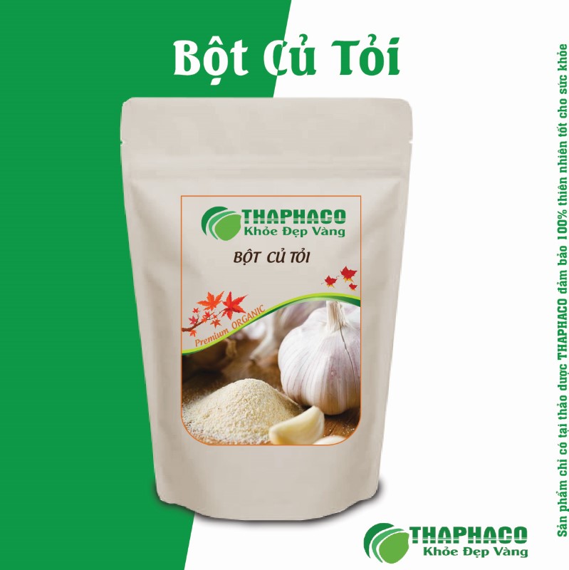 Một số bài thuốc dân gian với bột củ tỏi
