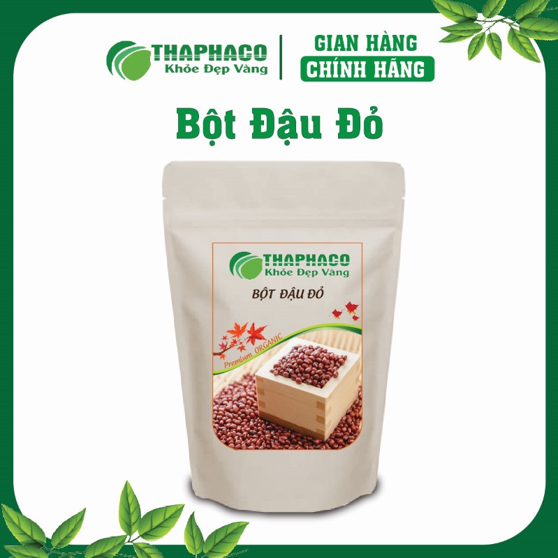 Bột đậu đỏ được chế biến từ hạt đậu đỏ (adzuki bean) nguyên chất