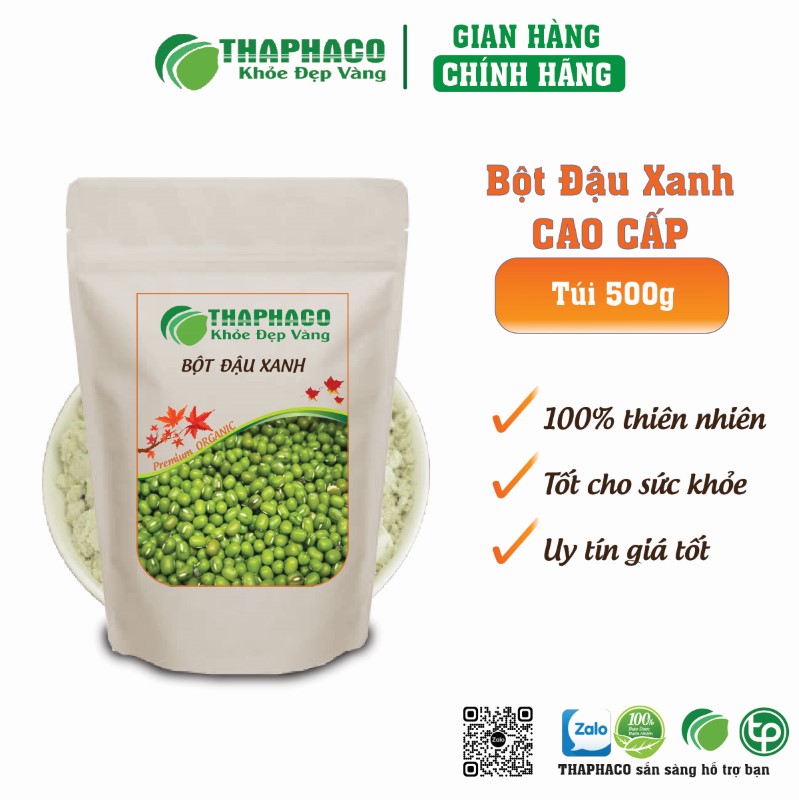 Bột đậu xanh Thaphaco có thể dùng để chế biến nhiều món ăn