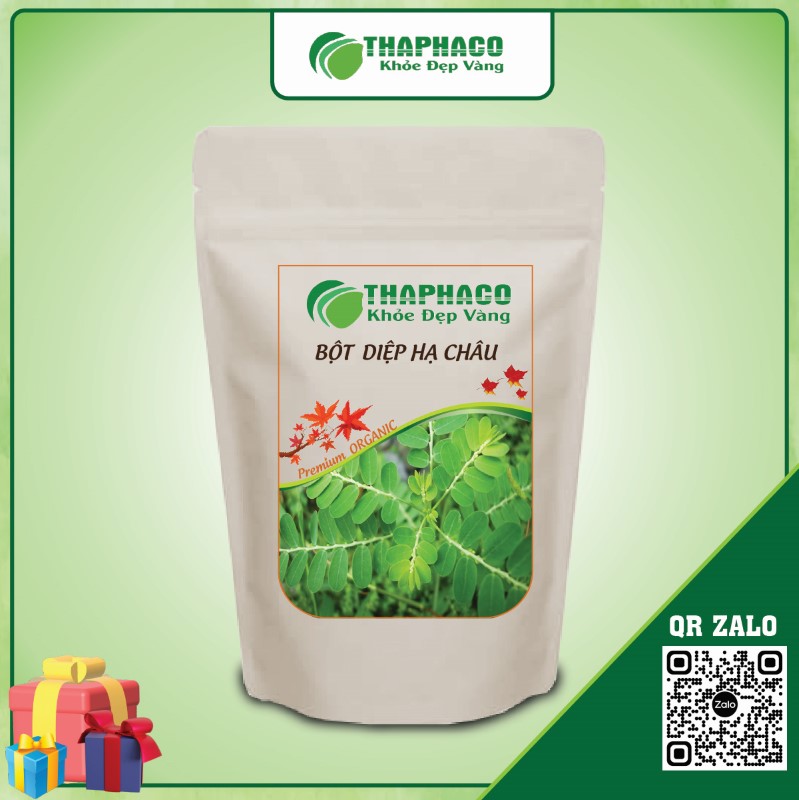 Công Dụng Tuyệt Vời Của Bột Lá Diệp Hạ Châu Thaphaco