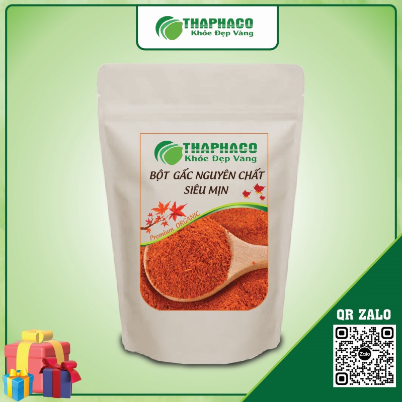 Bột Gấc giúp làm chậm quá trình lão hóa và duy trì sự tươi trẻ