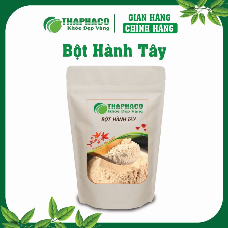 Thaphaco cam kết mang đến bột hành tây sạch, nguyên chất