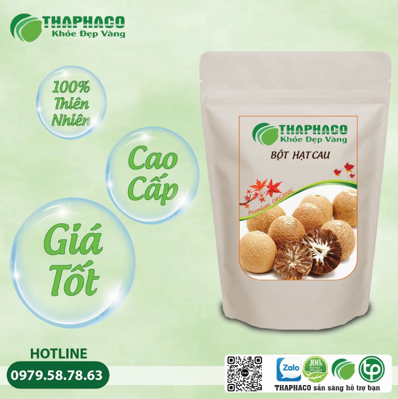 Thaphaco cam kết Bột Hạt Cau chất lượng cao