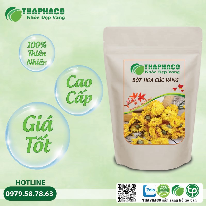 Địa Chỉ Tin Cậy Cung Cấp Bột Hoa Cúc Vàng Sạch, Nguyên Chất