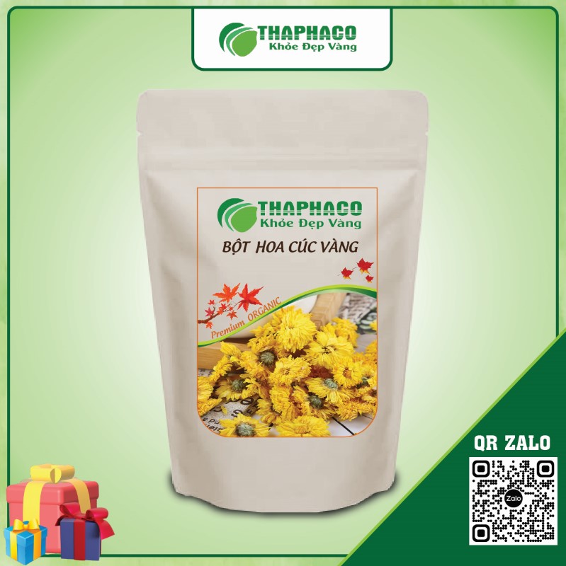 Bột hoa cúc vàng giúp bảo vệ đôi mắt và cải thiện thị lực