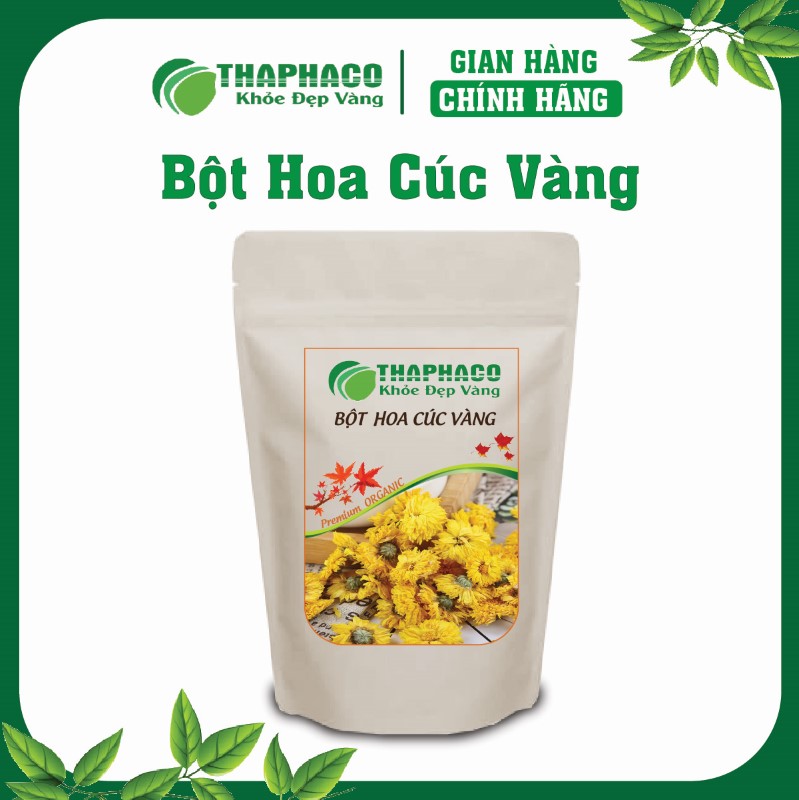 Bột Hoa Cúc Vàng được chế biến từ hoa cúc vàng