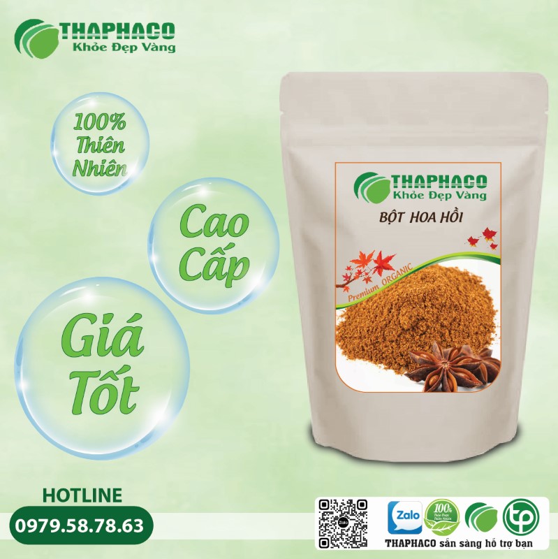 Bột Hoa Hồi Nguyên Chất Thaphaco