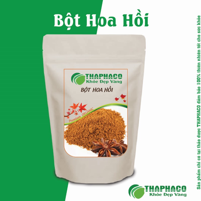 Các bài thuốc dân gian hỗ trợ sức khỏe bằng bột hoa hồi