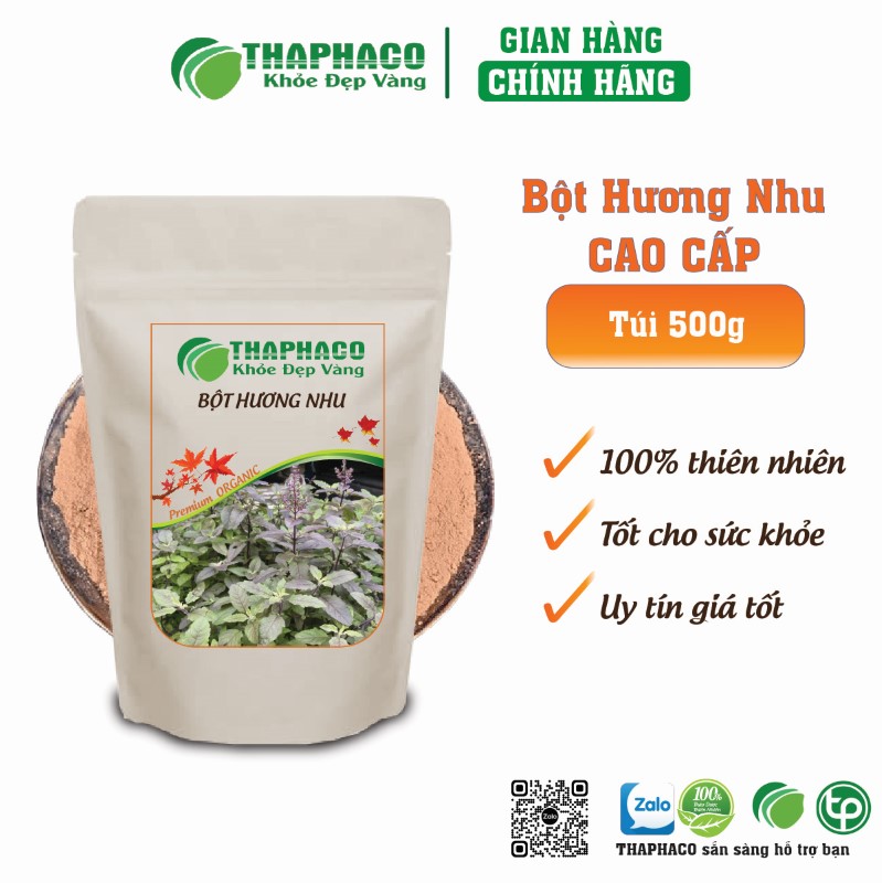 Xông hơi giải cảm với Bột Hương Nhu