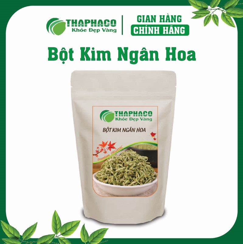 Bột Kim Ngân Hoa được chế biến từ hoa Kim Ngân