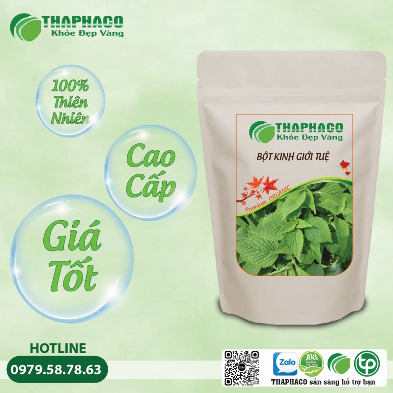 Bột Kinh Giới Tuệ giúp giảm nhanh triệu chứng cảm cúm, hạ sốt