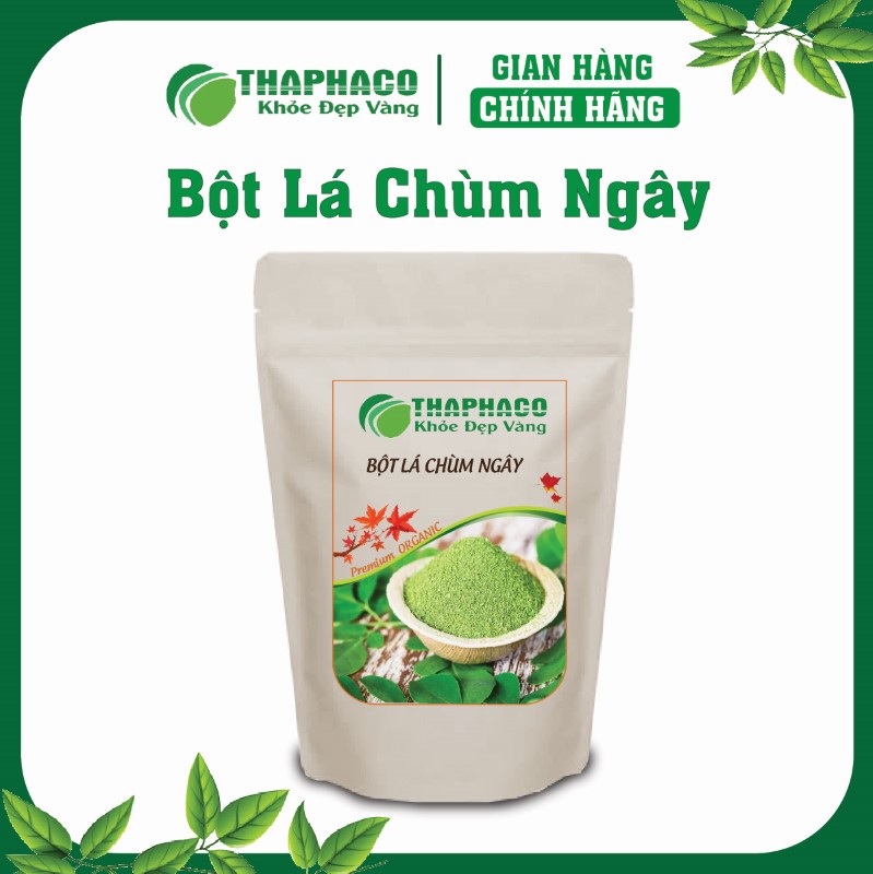 Bột lá chùm ngây là sản phẩm chế biến từ lá chùm ngây tươi