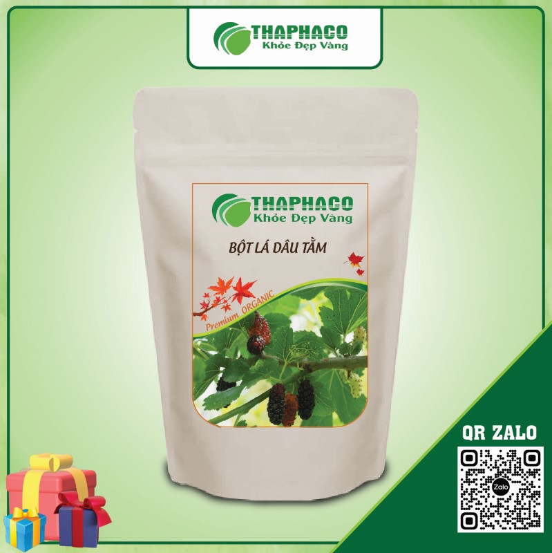 Bột lá dâu tằm giúp giảm huyết áp nhờ các chất chống oxy hóa