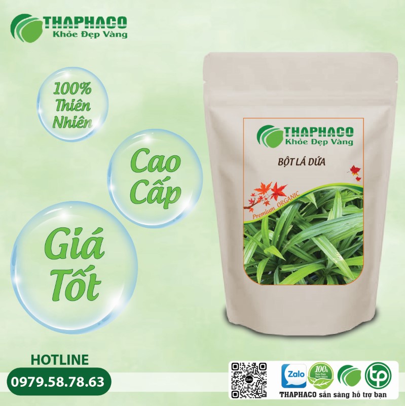 Hướng Dẫn Sử Dụng Bột Lá Dứa Thaphaco Đúng Cách