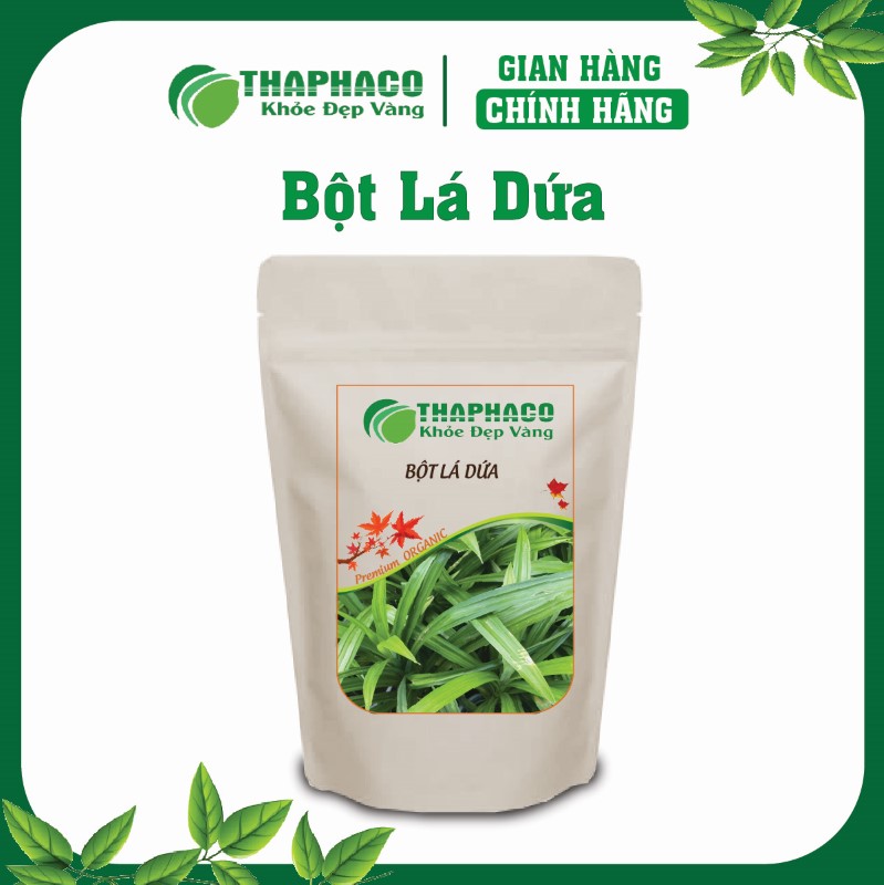 Bột Lá Dứa Thaphaco là sản phẩm tinh túy từ lá dứa tươi nguyên chất