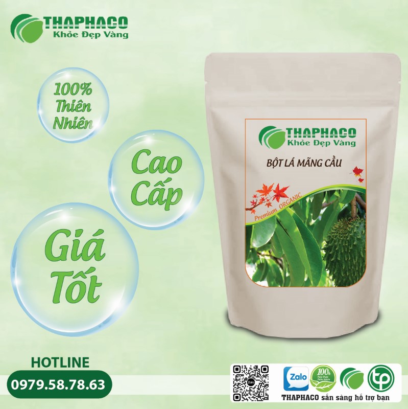 Bột lá mãng cầu không phù hợp cho phụ nữ mang thai, cho con bú