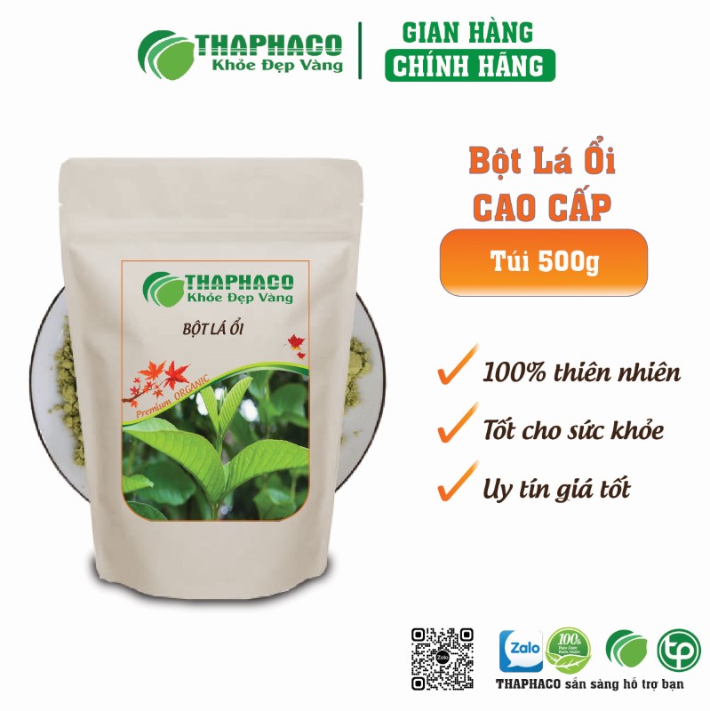 Bột lá ổi giúp làm đẹp da từ bên trong, trị mụn, se khít lỗ chân lông
