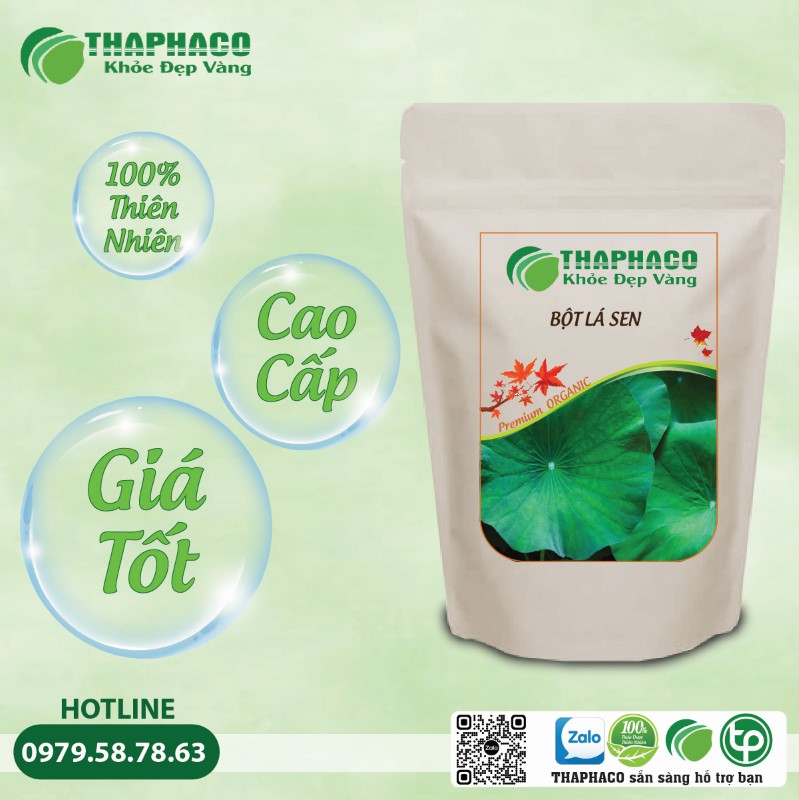 Lưu Ý Quan Trọng Khi Sử Dụng Bột Lá Sen Thaphaco