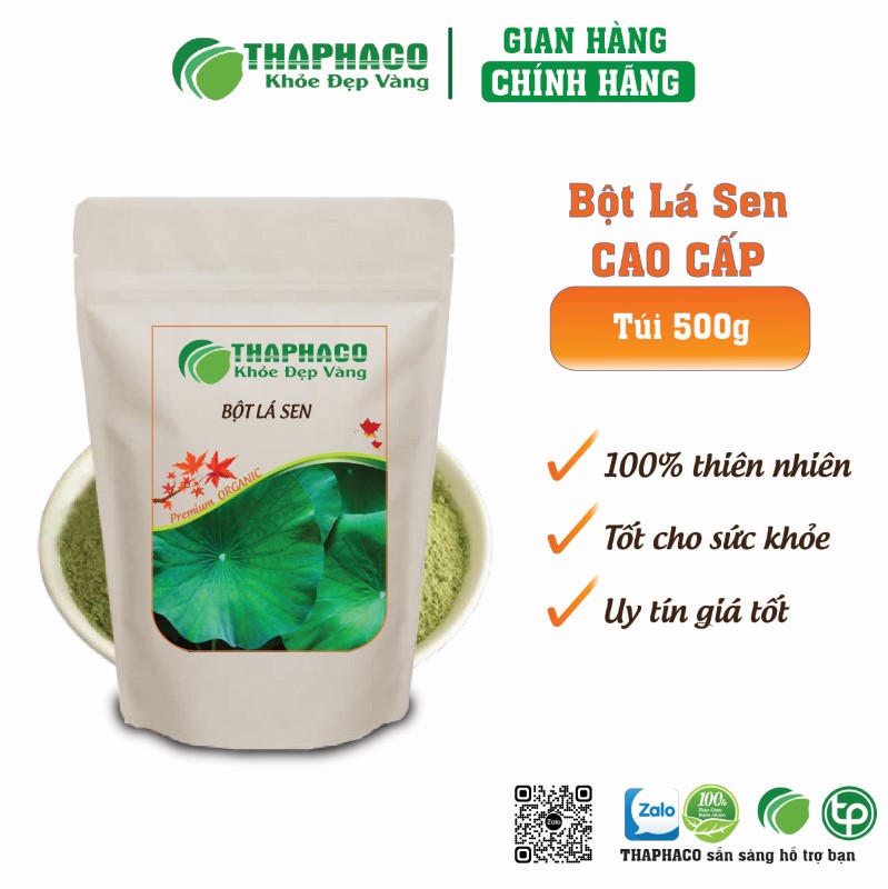 Bột lá sen giúp tăng cường sức đề kháng cho cơ thể