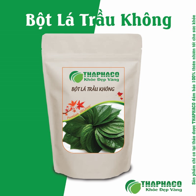 Bài Thuốc Dân Gian Với Bột Lá Trầu Không