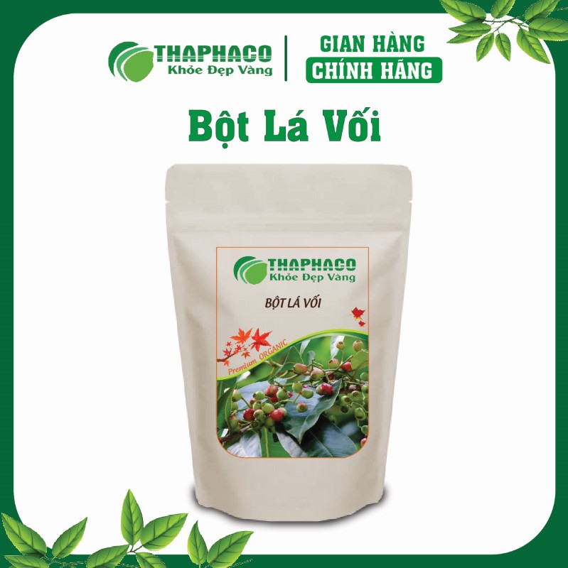 Bột Lá Vối được chế biến từ lá vối tươi chọn lọc, giữ nguyên dược tính