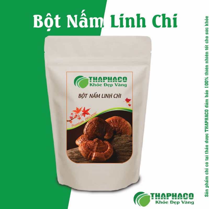 Một số bài thuốc và công thức kết hợp bột nấm linh chi 
