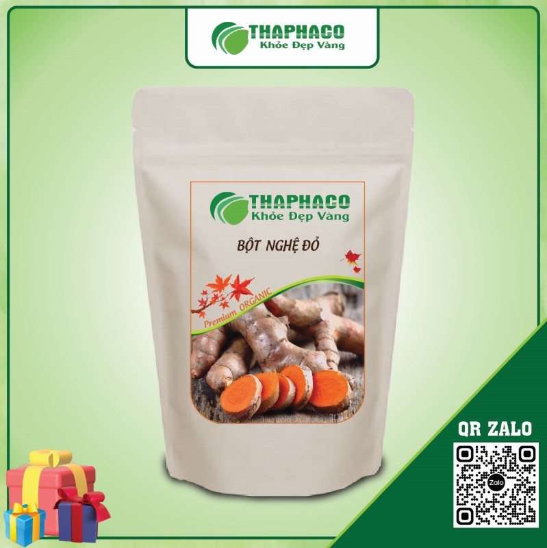 Bột nghệ đỏ giúp giảm viêm loét dạ dày, tá tràng, cải thiện tiêu hóa