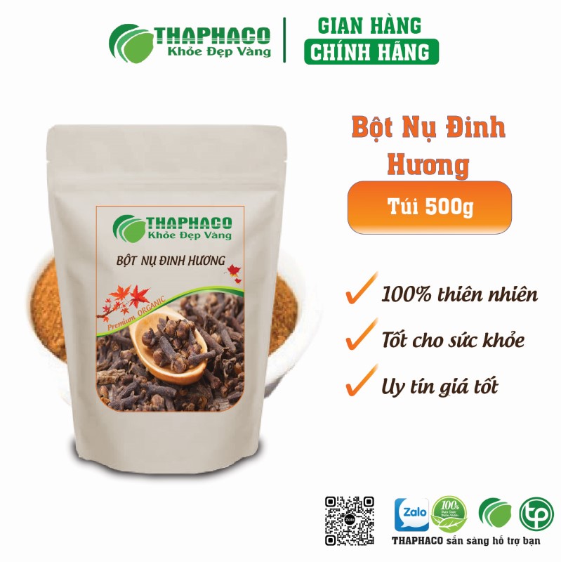 Bột Nụ Đinh Hương giúp làm sạch khoang miệng, giảm hôi miệng